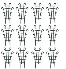 12 Pack Trellis for Potted Plants, Garden Trellis for Climbing Plants Plastic...