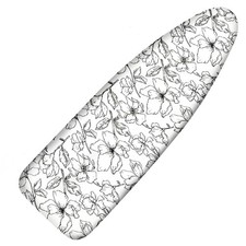 Ironing Board Cover and Pad, 18x49 Extra Wide Thick Iron Padding, Scorch & St...