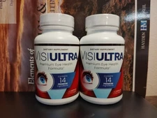 Visiultra Premium Eye Health Supplement,  Sharpness, Vision Support, 120CT, 2PK