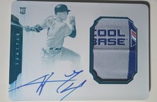 Ketel Marte 2016 National Treasures Cyan Printing Plate 1/1 RPA Cool Base Tag