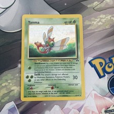 Yanma 17/75 Neo Discovery Unlimited Holo Pokemon Card