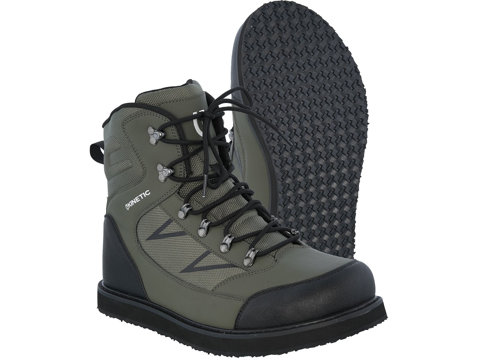Kinetic X4 Wading Boot Gr 46-47 11-115 Felt Thyme Watschuhe mit Filzsohle 21890₽