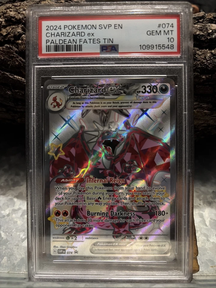 Charizard ex 074 Sv: Scarlet & Violet Promo Cards Holo PSA 10 - Image 2 of 4