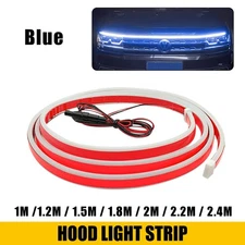 Dynamic Scan Start Up Car LED Engine Hood Light Strip Glow Daytime Running Light