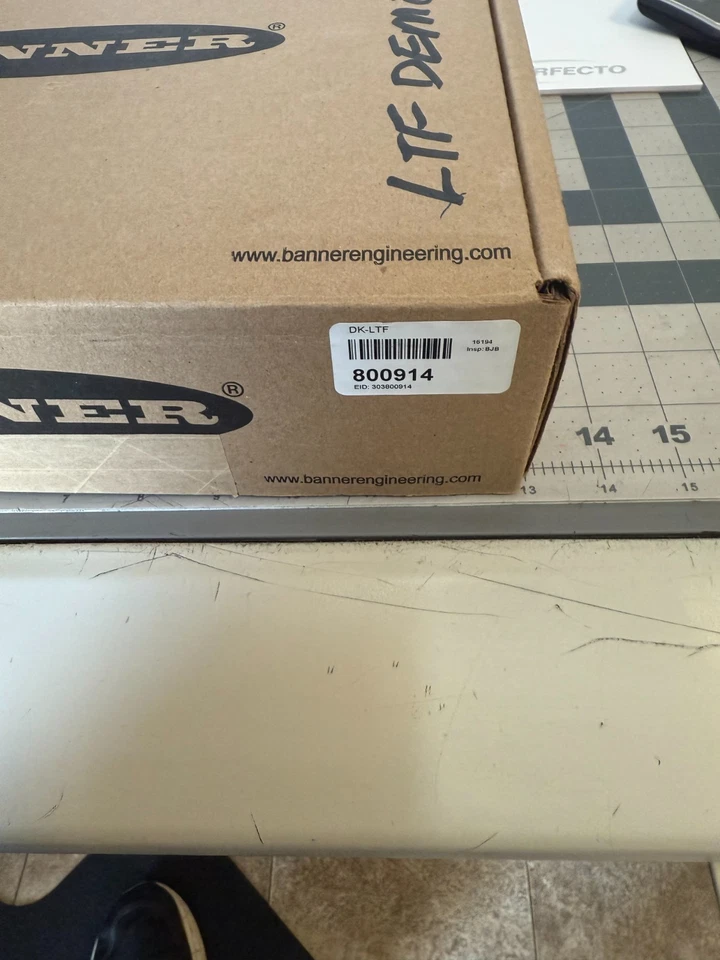 Banner LT3 Series   Time-of-Flight Laser Sensor: LT3NUQ-71361 - Image 2 of 3