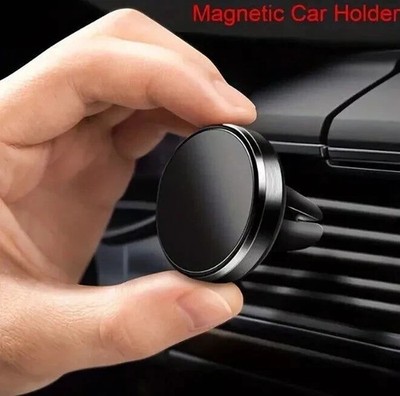 Car Magnetic Phone Holder Air Vent Mount Bracket Universal AirVent Fan Mobile X.