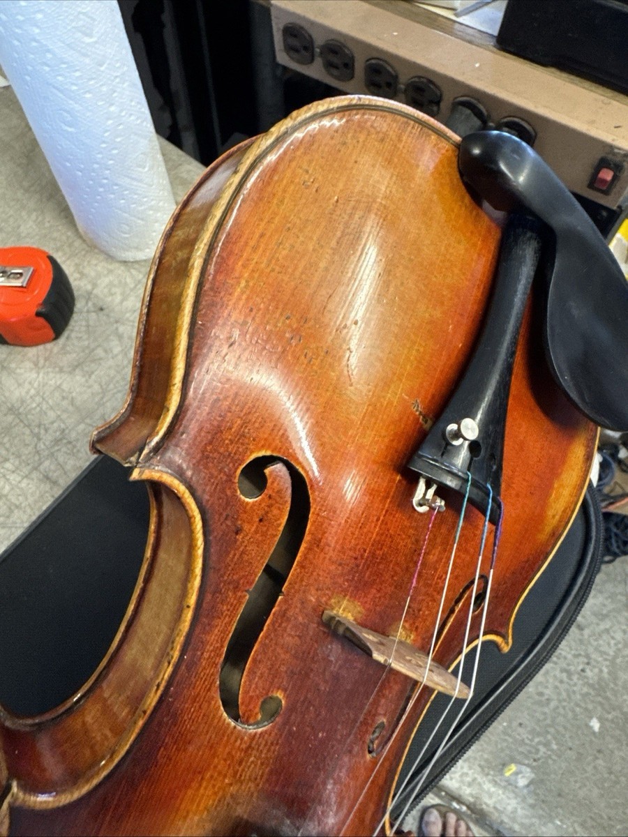 Antique Labeled Sanctus Seraphin Ann 1753 4/4 Violin Violin