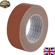 Waterproof Cloth Gaffer Tape 50mm x 50m - Brown 0.19 per metre