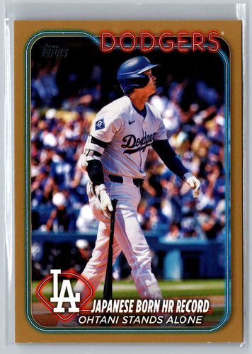 2024 Topps Update Series - Season Highlights Shohei Ohtani #US123 Gold /2024