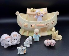 Precious Moments Two By Two Noah  s Ark Starter Set   Nightlight Boat  Figures