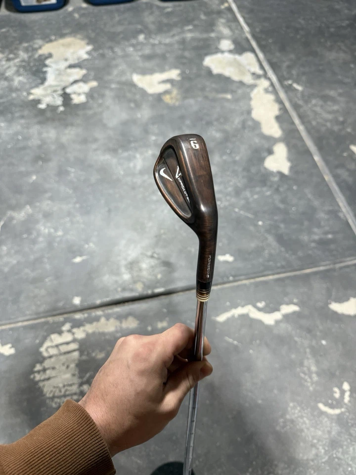 🔥Juego combinado de plancha personalizado diestro cobre cepillado Nike Vr Pro 5-PW extra rígido Foto 4 de 4