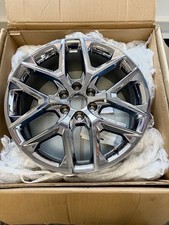 Gm Oem 22x9 Chrome Snowflake Wheel Rim 84802384 14078 Gmc Chevy 6x139.7 Open Box