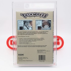 TASKMAKER / TASK MAKER - VGA GRADED 95 MINT GOLD! NEW & Sealed! 3 1/2" MAC GAME