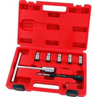 7 Stck. Diesel Injektor Sitz Schneider Set Reiniger Kohle Entferner Kit Garage Auto Werkzeug