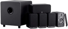 HT-35 Premium 5.1-Channel Home Theater System - Charcoal, with Powered Subwoofer
