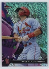 2021 Topps Finest Aqua Shimmer Refractor 114/175 Paul Goldschmidt #11 o7m