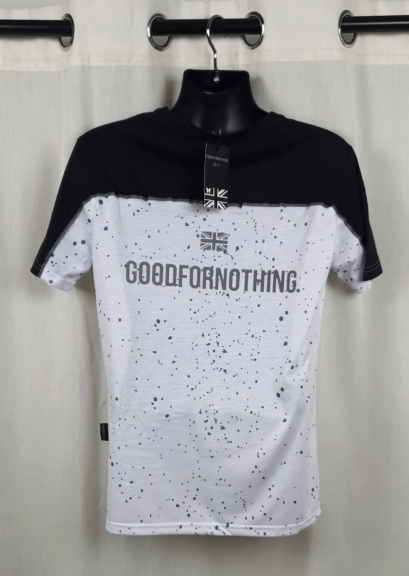 Good For Nothing Men's Scope Reflective T-shirt White Size M Rrp £40 CR152 EE 11 image 6