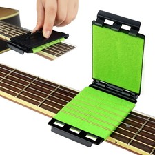 Guitar String Cleaner Accessories Neck Tool Set Care Green 2pcs
