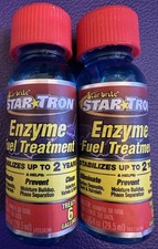 2X 1 ounce StarBrite StarTron Enzyme Fuel Stabilizer for Gas ATV UTV Snowmobile