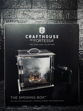 Crafthouse By Fortessa Smoking Box Smokey Flavor For Cocktails/food