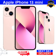 Apple iPhone 13 mini - 128GB - Pink Unlocked iOS SmartPhone Mobile Excellent