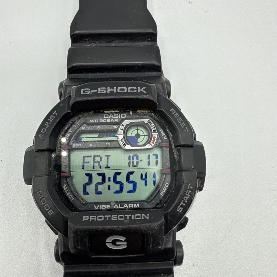 Casio G-Shock Watch Men 51mm Black 200M 3403 GD-350 Day Date Backlight - Image 2 of 4