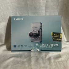 Canon PowerShot Digital ELPH SD850 IS Digital Camera w/ Charger, Battery - WORKS