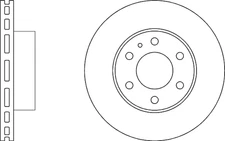 Vented Brake Discs and Pads Front Proformer PBD8102+PBP7154