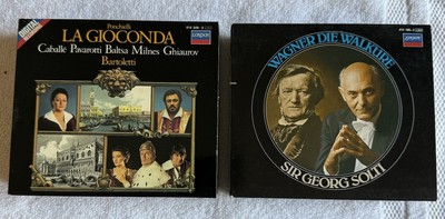 Ponchielli: La Gioconda - Bartoletti/Caballe/Pavarotti - 3CDs. And Wagner 3 CDs
