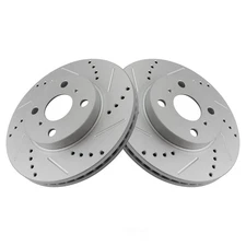 Disc Brake Rotor Set-Performance Performance 2 Piece Brake Rotor Set TRQ