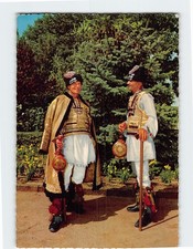 Postcard Folk costume of the Gurghiului Valley Romania