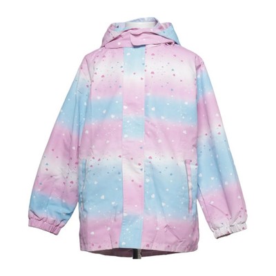 Natust, Regenjacke, Mädchen, Größe: 150, Pink/Blau/Mehrfarbig, Polyester #NEA