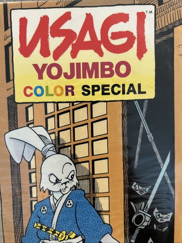 Vintage Fantagraphics Books Usagi Yo Jimbo Color Special Comic Book - Picture 3 of 9