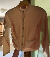 Oscar de La renta vintage cashmere cardigan
