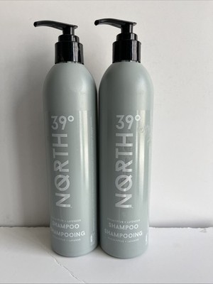 Set Of 2 Bottles 39 Degrees North  Shampoo.