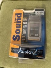 Creative Sound Blaster Audigy2 ZS Notebook PCMCIA Sound Card w/CD & Cable