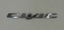 2013 - 2015 Honda Civic Chrome Rear Trunk Lid Emblem Badge Nameplate 2013 - 2015 Honda Civic Chrome Rear Trunk Lid Emblem Badge Nameplate