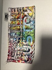 Genuine Oakley HDO Glasses Fabric Pouch Bag Case OEM   Graffiti Pattern