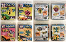 4 - Perler Beads Fuse Bead Kits - Brand New/Sealed - Butterfly/Bug/Monkey/Puppy