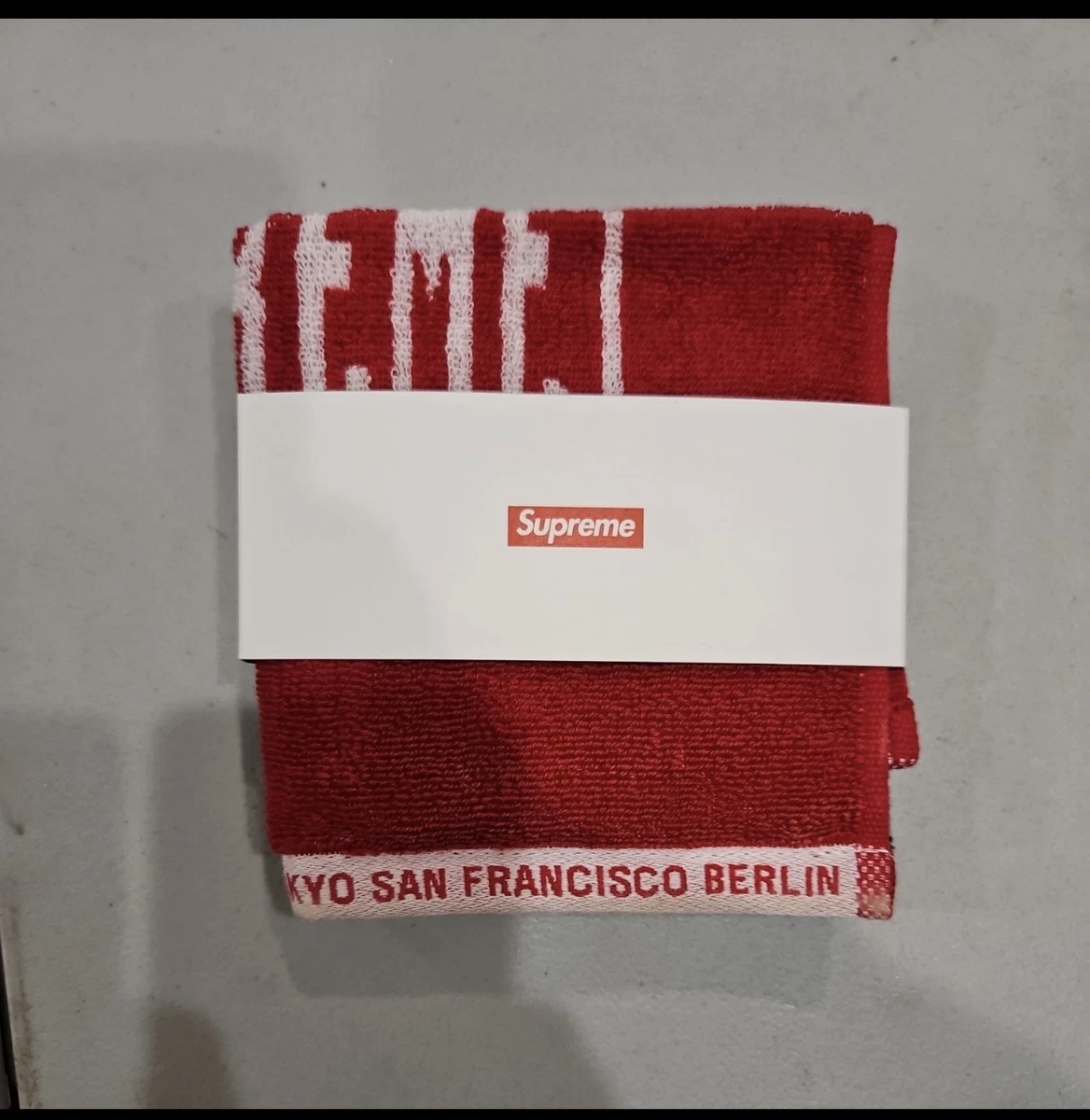 即支払 supreme logo hand towel 赤 ハンドタオル 楽天市場】supreme タオルの通販