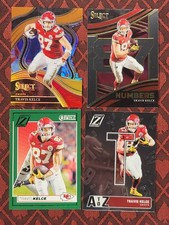 Card Lot Of 4 Travis Kelce