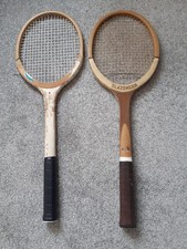 Racchetta da tennis vintage in legno Slazenger Challenge n.1 + Dunlop Alpha Light/Medium