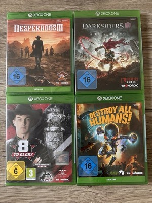 Videospiele Bundle für Xbox One (X) 4 GAMES NEU OVP SEALED