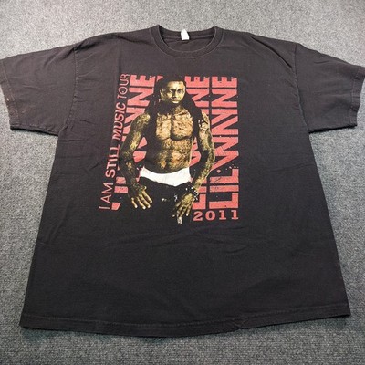 Lil Wayne Rap Tee Mens XL 2011 I Am Still Tour Shirt Nicki Minaj Hip Hop Tee
