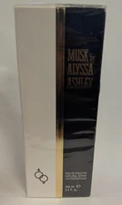 MUSK BY ALYSSA ASHLEY EAU DE TOILETTE NATURAL SPRAY 3.4fl oz NEW IN BOX SEALED