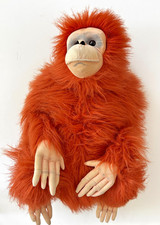 Melissa Doug Giant Plush Orangutan Monkey Stuffed Animal Realistic Large 24"