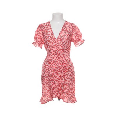 Chiquelle, Kleid, Größe: S, Rot/Weiß/Mehrfarbig, Polyester, Blumen, Damen #pKx