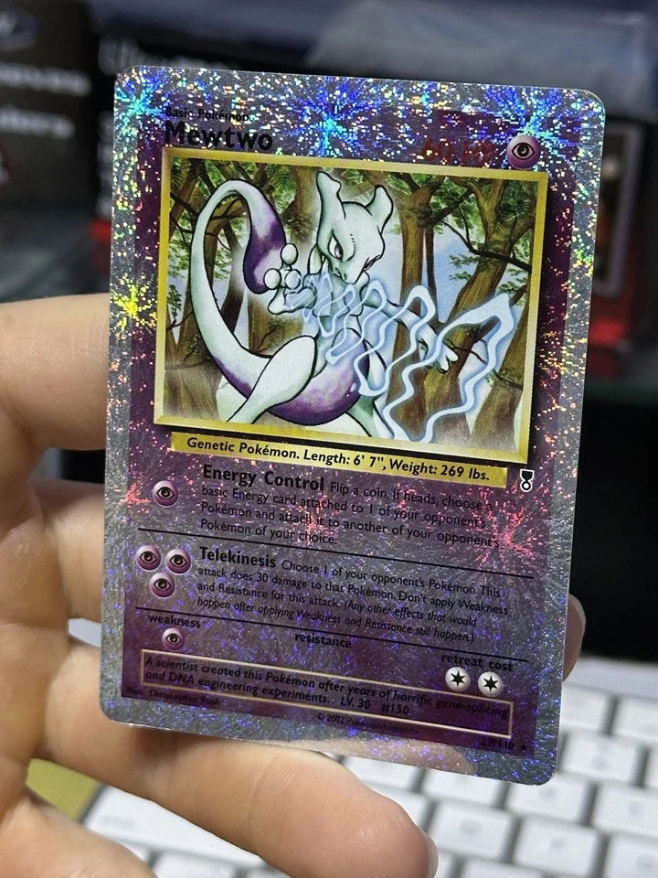Mewtwo 29/110 Legendary Collection 2002 Reverse Holo Rare Pokémon Card TCG - Image 4 of 4