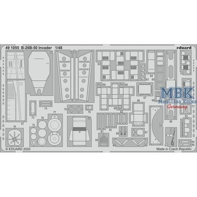 EDUARD ED491055 Douglas B-26B-50 Invader 1/48