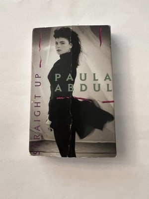 Paula Abdul Straight Up, Single, Cassette Tape.  Pre-Owned.